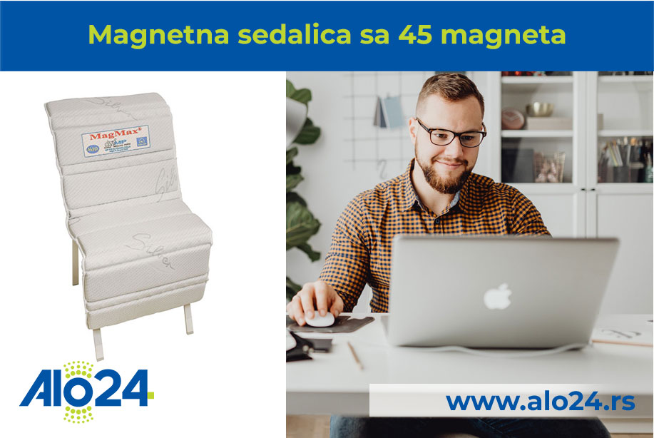 Magnetna sedalica sa 45 magneta